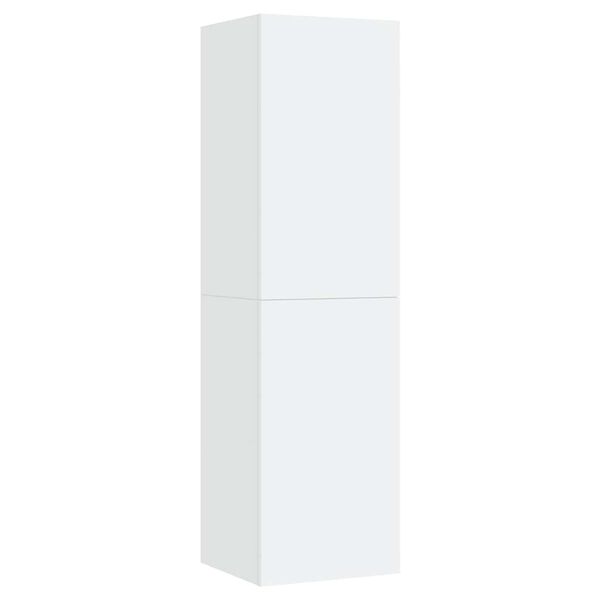 vidaXL TV Cabinets 2 pcs White 30.5x30x110 cm Engineered Wood
