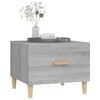 vidaXL Coffee Tables 2 pcs Grey Sonoma 50x50x40 cm Engineered Wood