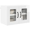 vidaXL Kitchen Cabinet 2 pcs High Gloss White 60 x 31 x 40 cm