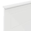 vidaXL Headboard with Headboard White 90 cm Engineered wood