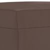 vidaXL Footstool Brown 70x55x41 cm Faux Leather