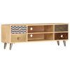 vidaXL TV Cabinet 120x30x40 cm Solid Mango Wood