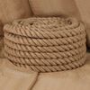 vidaXL Jute Rope 10 m Long 40 mm Thick