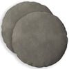 vidaXL Cushion with Pillow HEERLEN 2 pcs Light Grey Velvet
