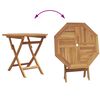 vidaXL Garden Dining Set 3 pcs Brown Solid Acacia Wood