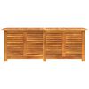 vidaXL Garden Storage Box with Louver 150x50x56 cm Solid Wood Acacia