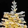vidaXL Artificial Hinged Christmas Tree 150 LEDs & Ball Set 150 cm
