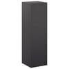 vidaXL Plant Stand Black 30 x 30 x 100 cm Steel