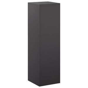 vidaXL Plant Stand Black 30 x 30 x 100 cm Steel