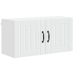vidaXL Wall Cabinet LUCCA White 80 x 31 x 40 cm Engineered Wood