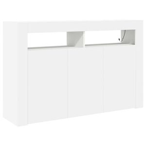 vidaXL Sideboard White 116 x 30 x 75 cm Engineered Wood