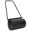 vidaXL Garden Lawn Roller Push Black 63 L Iron