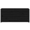 vidaXL Garden Box Black 101x50.5x46.5 cm Solid Wood Pine
