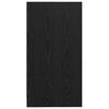 vidaXL Apothecary Cabinet Black oak 30 x 41 x 77.5 cm Engineered wood
