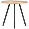 vidaXL Dining Table 80 cm Rough Mango Wood
