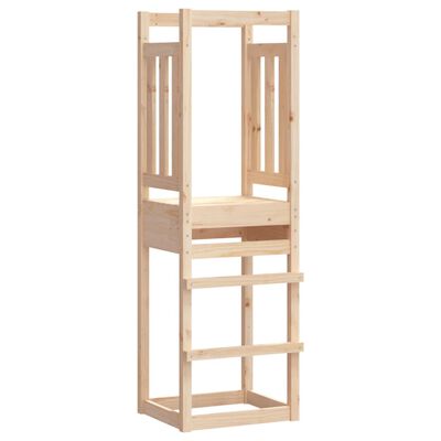 vidaXL Play Tower 53x46.5x169 cm Solid Wood Pine