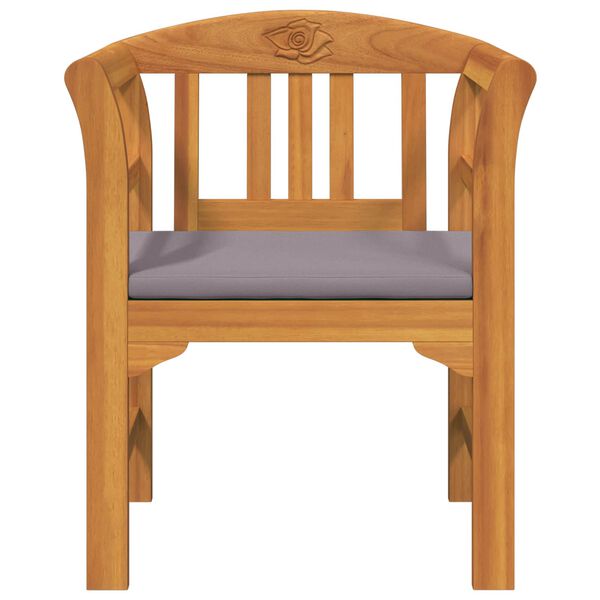 vidaXL Rose Bench Natual 68.5 x 46 x 82.5 cm Solid Acacia Wood