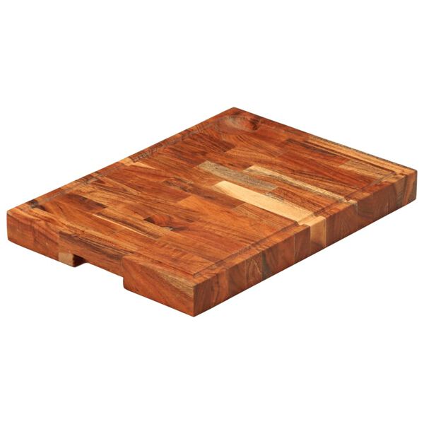 vidaXL Chopping Board 42x30x4 cm Solid Wood Acacia