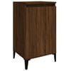 vidaXL Bedside Cabinets 2 pcs Brown Oak 40x35x70 cm Engineered Wood