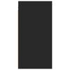 vidaXL TV Cabinets 2 pcs Black 30.5x30x60 cm Engineered Wood