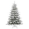 vidaXL Artificial Hinged Christmas Tree 300 LEDs & Ball Set 210 cm