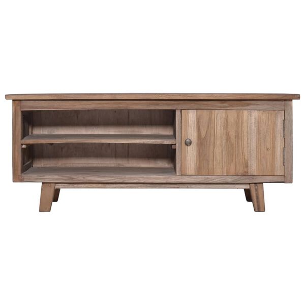 vidaXL TV Cabinet 100x30x40 cm Solid Teak Wood