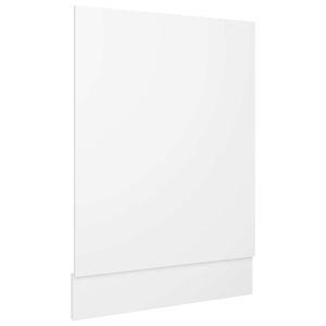 vidaXL Dishwasher Panel "Lyon" White 45x3x67 cm Engineered Wood