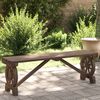 vidaXL Garden Bench 115 cm Solid Wood Fir