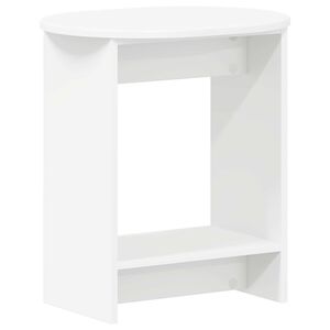 vidaXL Side Table White 50 x 39,5 x 55 cm Engineered Wood
