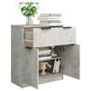 vidaXL Sideboard Concrete Grey 60x30x70 cm Engineered Wood