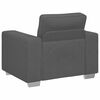 vidaXL Sofa Chair Dark Grey 100x77x82 cm Corduroy Fabric