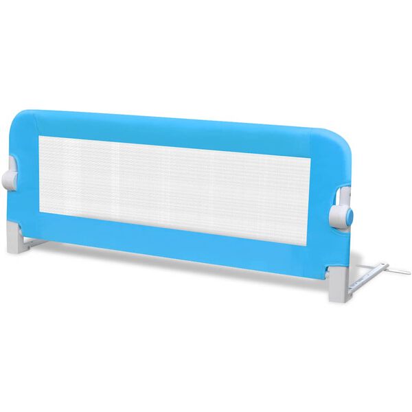 vidaXL Toddler Safety Bed Rail 2 pcs Blue 102x42 cm