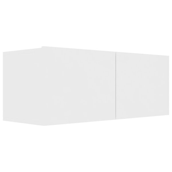 vidaXL 7 Piece TV Cabinet Set White Engineered Wood