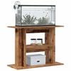 vidaXL Aquarium Stand Old Wood 80x35x60 cm Engineered Wood