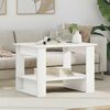 vidaXL Coffee Table White 72 x 50 x 50 cm Engineered Wood