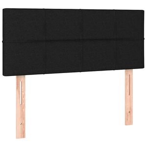 vidaXL Headboard Black 100x5x78/88 cm Fabric