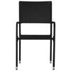 vidaXL 5 Piece Garden Dining Set Black