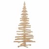 vidaXL Christmas Trees with Stand Natural 180 cm Solid pine wood