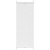 Plisse Blind 40x150cm White Pleated Blind
