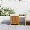 vidaXL Outdoor Cushion Box 60x50x61 cm Solid Wood Acacia