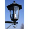 vidaXL Garden Light Post 3-arms 215 cm Dark Green/Black Aluminium