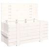vidaXL Storage Box White 91x40.5x42 cm Solid Wood Pine