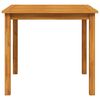 vidaXL Garden Table 85x85x74 cm Solid Acacia Wood