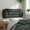vidaXL Headboard Cushion "Hvar" Dark Grey 107 cm King Single Fabric