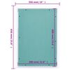 vidaXL Access Panel with Aluminium Frame and Plasterboard 300x600 mm