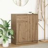 vidaXL Sideboard with Drawer Artisan Oak 71x35x84 cm Engineered Wood