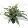 vidaXL Fake Plant | Green | Plastic | 60 cm | Durable | Fake Fern Plant | Other