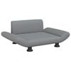 vidaXL Dog Bed Light Grey 70x45x28 cm Fabric