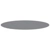vidaXL Pool Ground Cloth Light Grey &Oslash;366 cm Polyester Geotextile