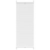 vidaXL Plisse Blind 40x125cm White Pleated Blind